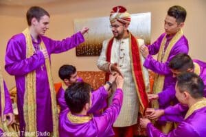 NJ Indian Wedding Groomsmen Party